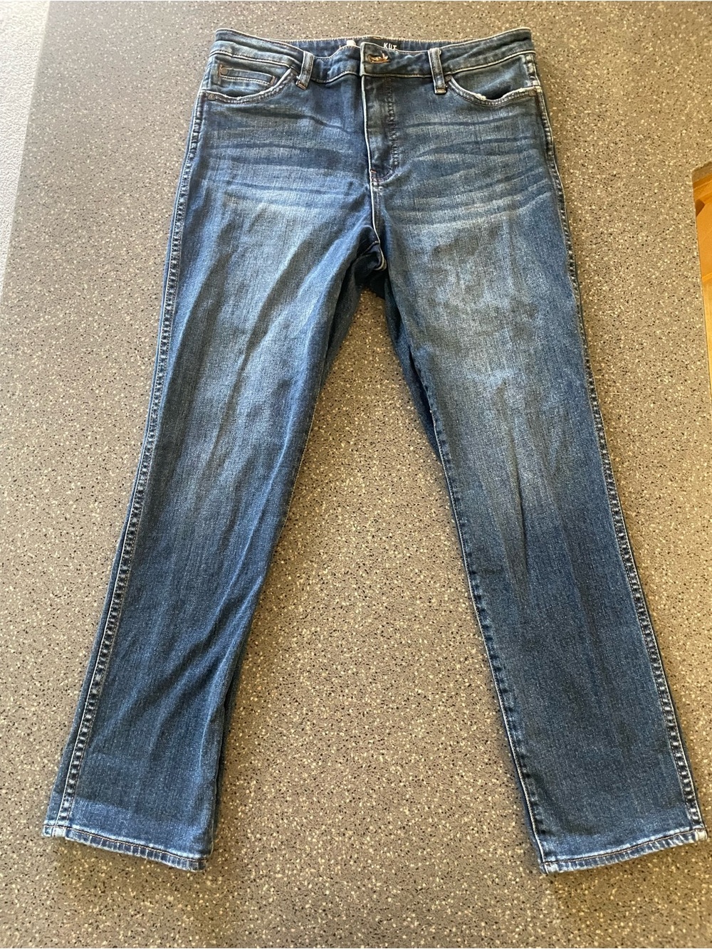 Kut from the Kloth Women's Boyfriend Jeans - Medium Blue Wash